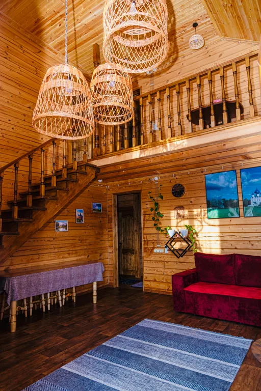 Дом-дача «у Мишутки» карамельный