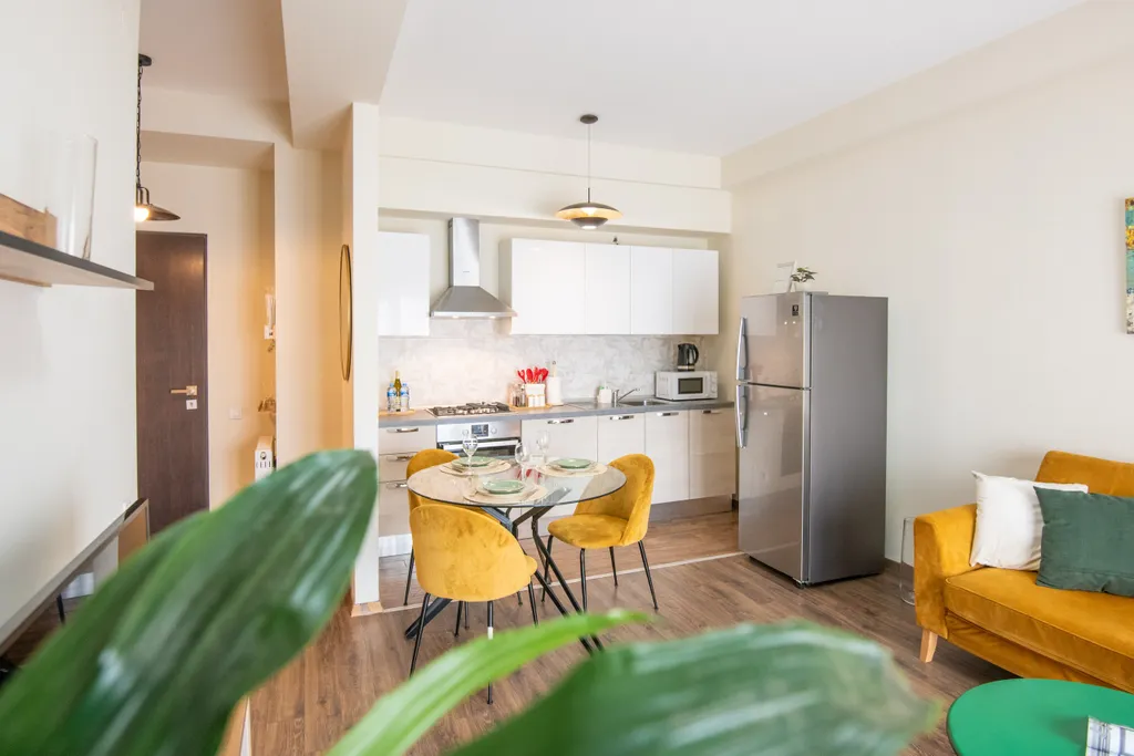 Светлая квартира с видом на парк