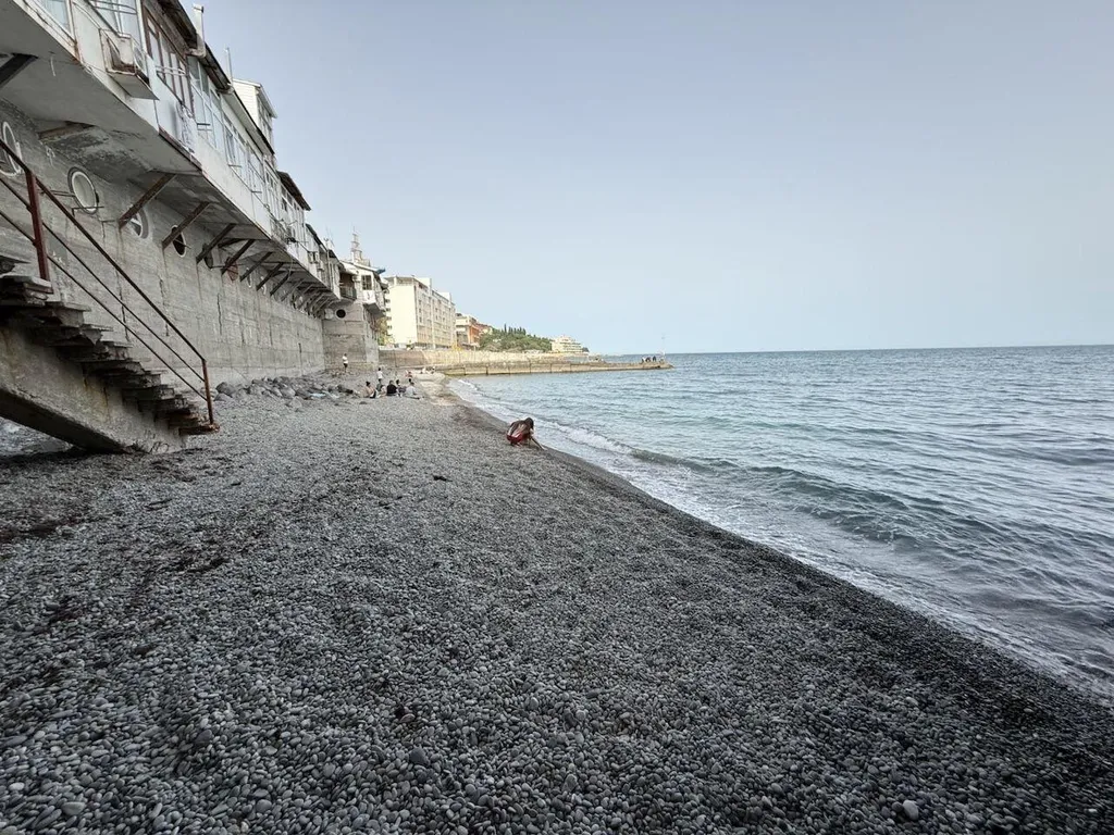 Студия на берегу моря, с мангалом