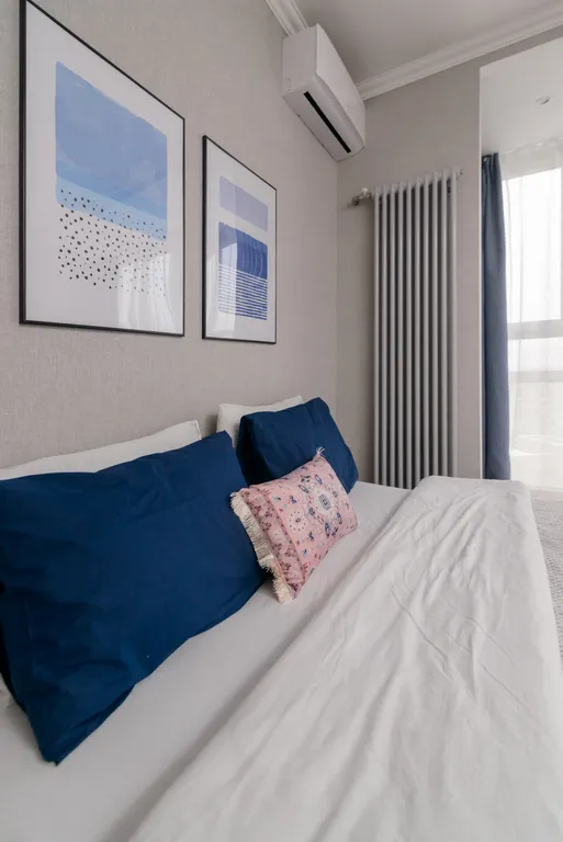 Уютная квартира с панорамными окнами