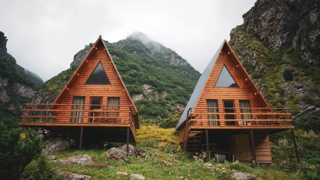 Коттедж Off Inn Kazbegi 2- с прекрасным видом, в тихом и уютном месте — аренда посуточно в Степанцминда