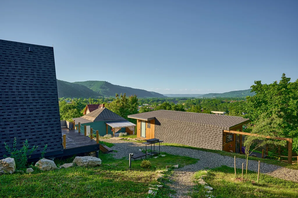 Очаровательный мини-дом с видом на горы Адыгеи