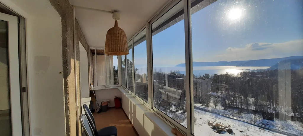 Панорамное место над Байкалом