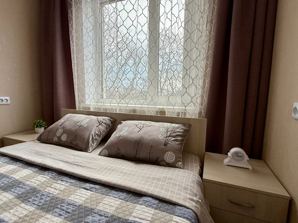 Солнечная квартира с раздельными комнатами