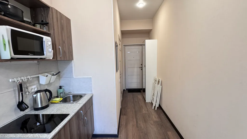 Квартира Хорошая квартира-студия рядом с метро — Санкт-Петербург