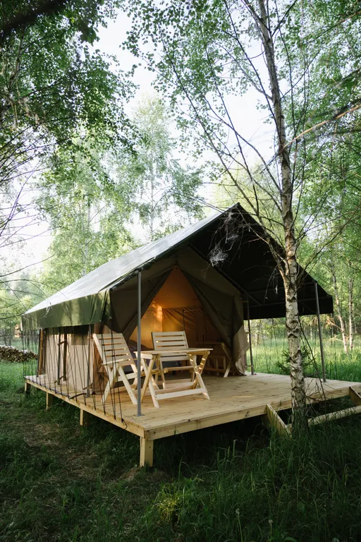 Уютный глэмпинг в экологически чистом уголке