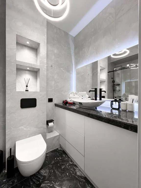 Современная уютная студия с панорамным видом