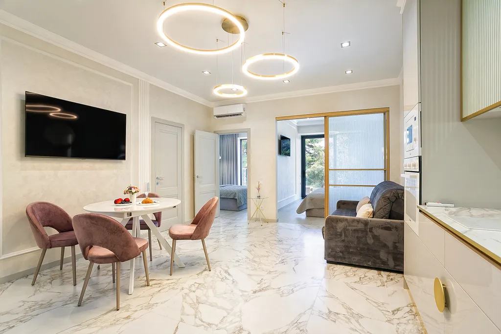 Трёхкомнатная квартира в приморском парке