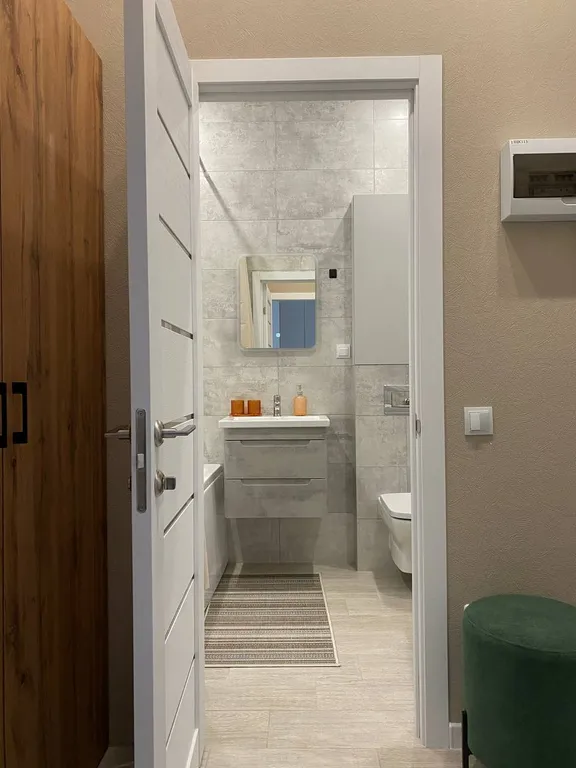 Евродвушка со своей террасой и высокими потолками