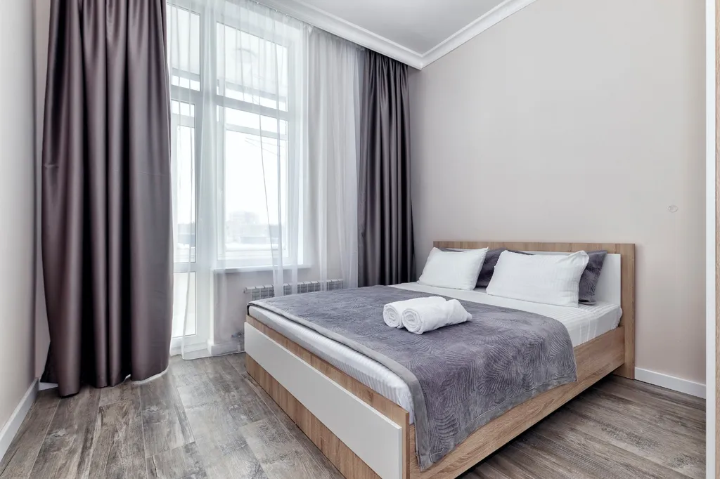 Новая евродвухкомнатная квартира в новом ЖК Атамари