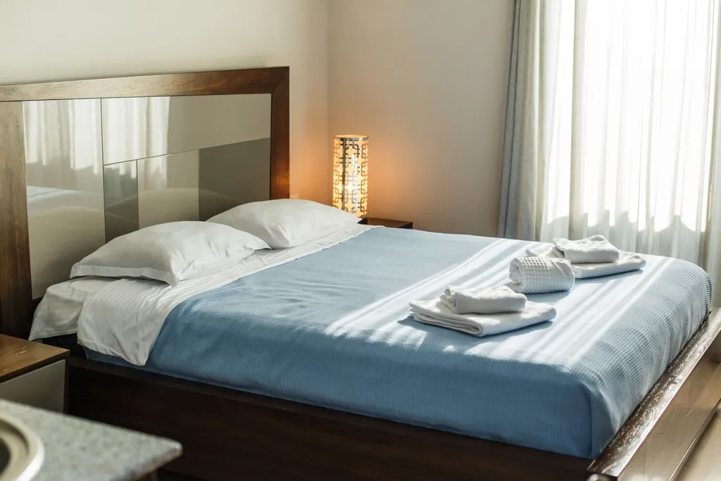 Апартаменты-студия с видом на море и закат