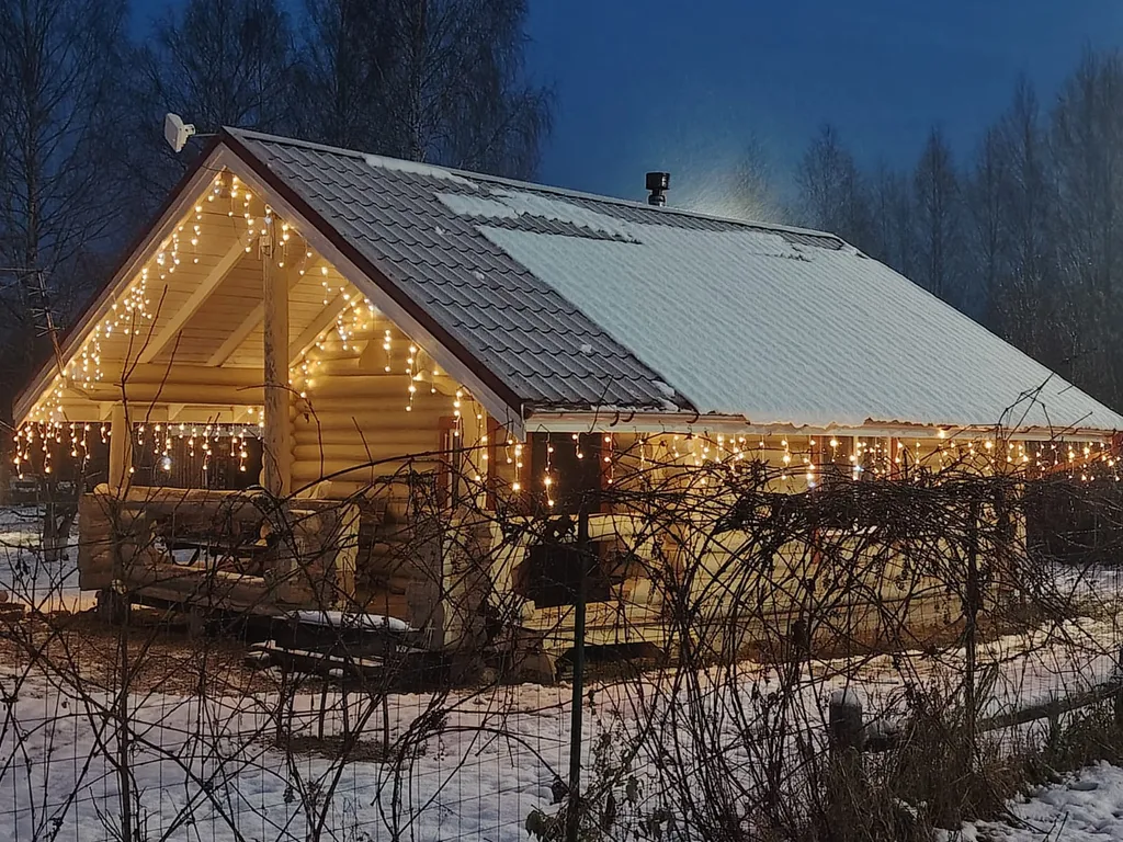 Коттедж с баней