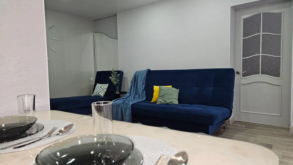 Уютная 2-квартира с гостиной и кухонной зоной