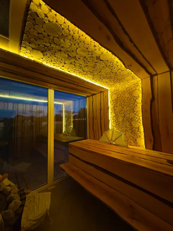 Уютный дом с русской баней из ольхи и тёплым бассейном