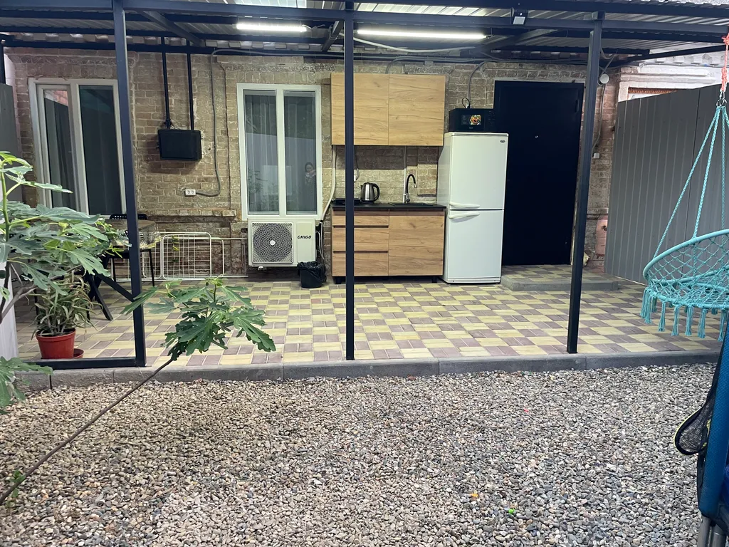 Уютная часть дома у моря