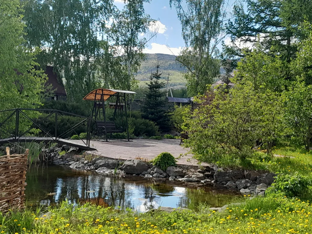 Уютная студия Монблан в центре зеленой поляны до Глц 4 мин