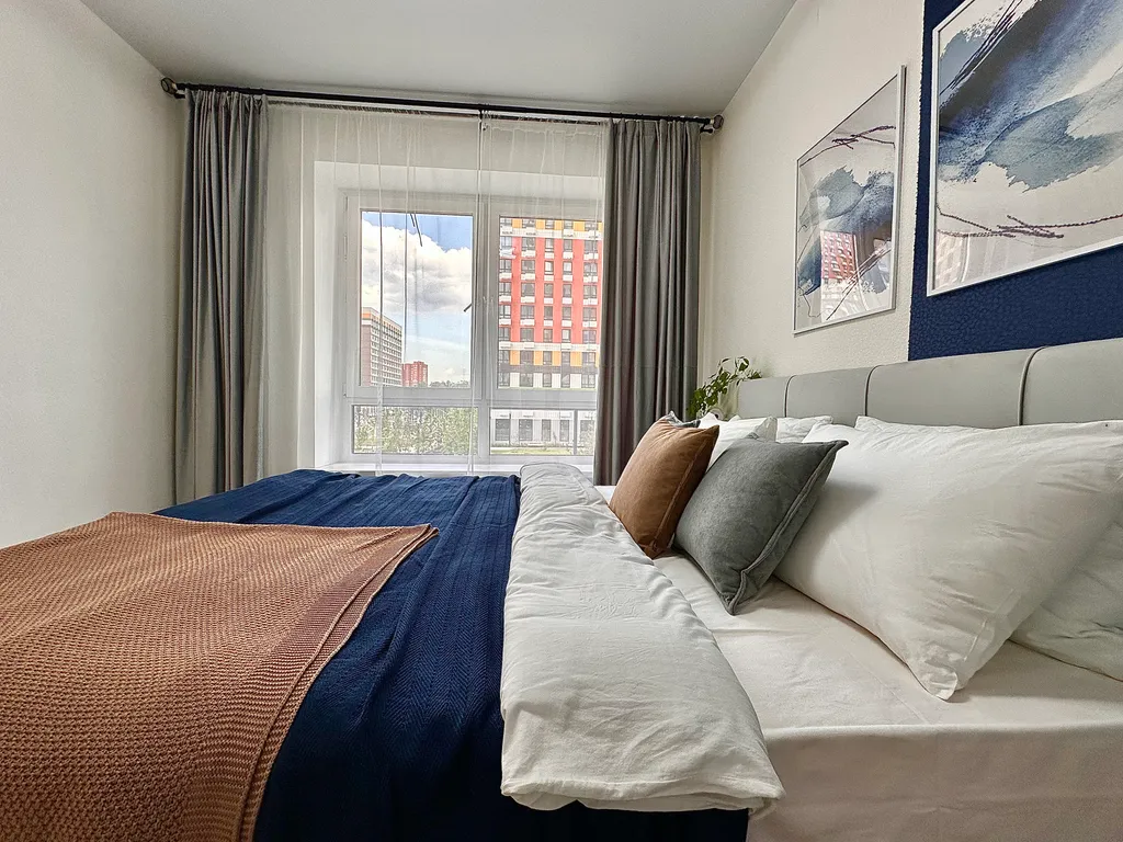 Светлые просторная квартира в 2 минутах от метро Котельники.