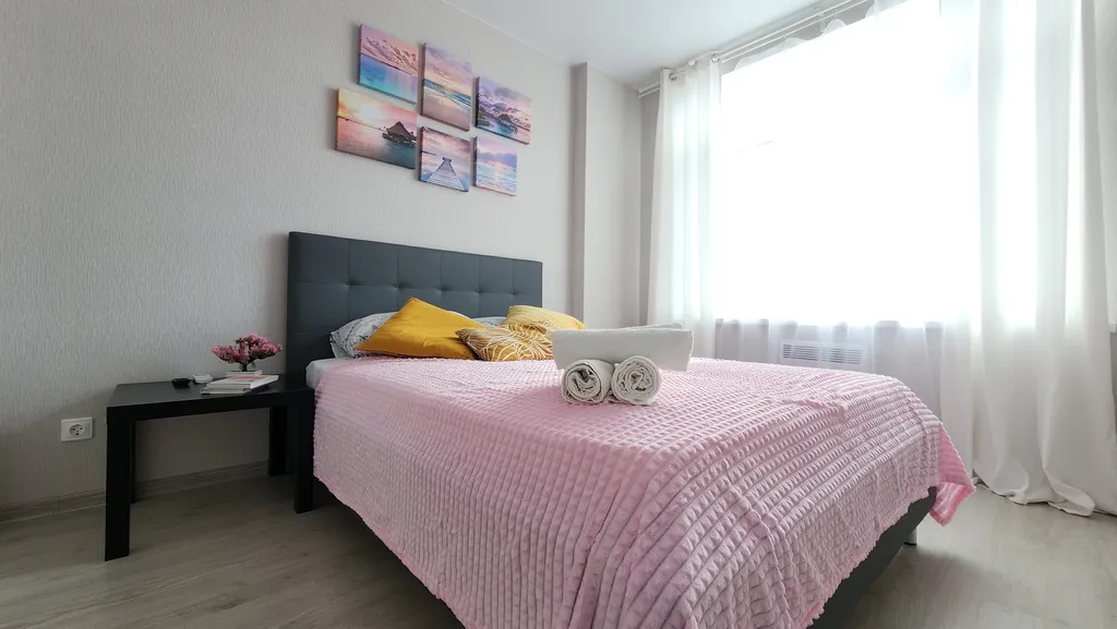 Двушка с видом на детскую площадку