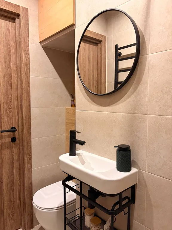 Уютная студия с прекрасным видом на город