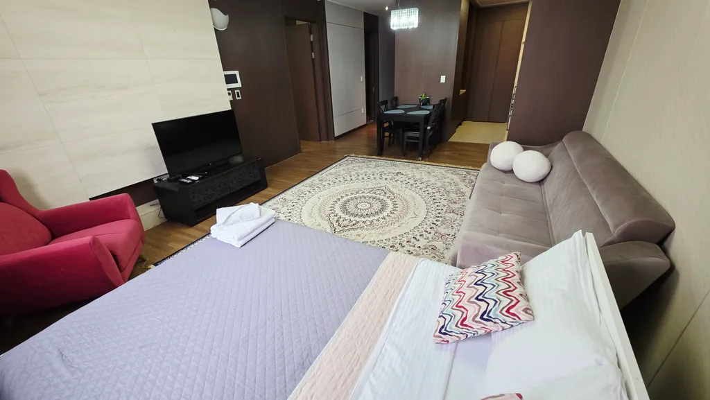 2-комнатная квартира, шикарный вид на мечеть в жк Хайвилл