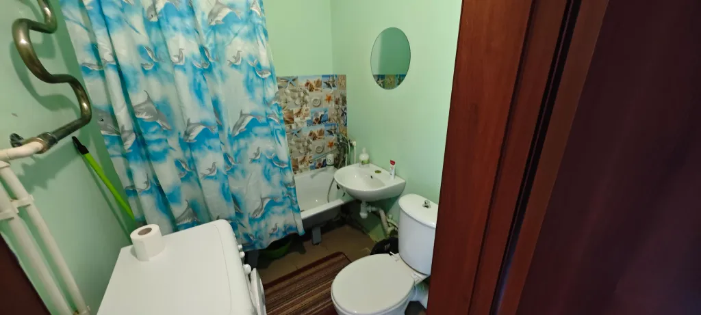 Уютная квартира с 2 отдельными спальными местами есть балкон