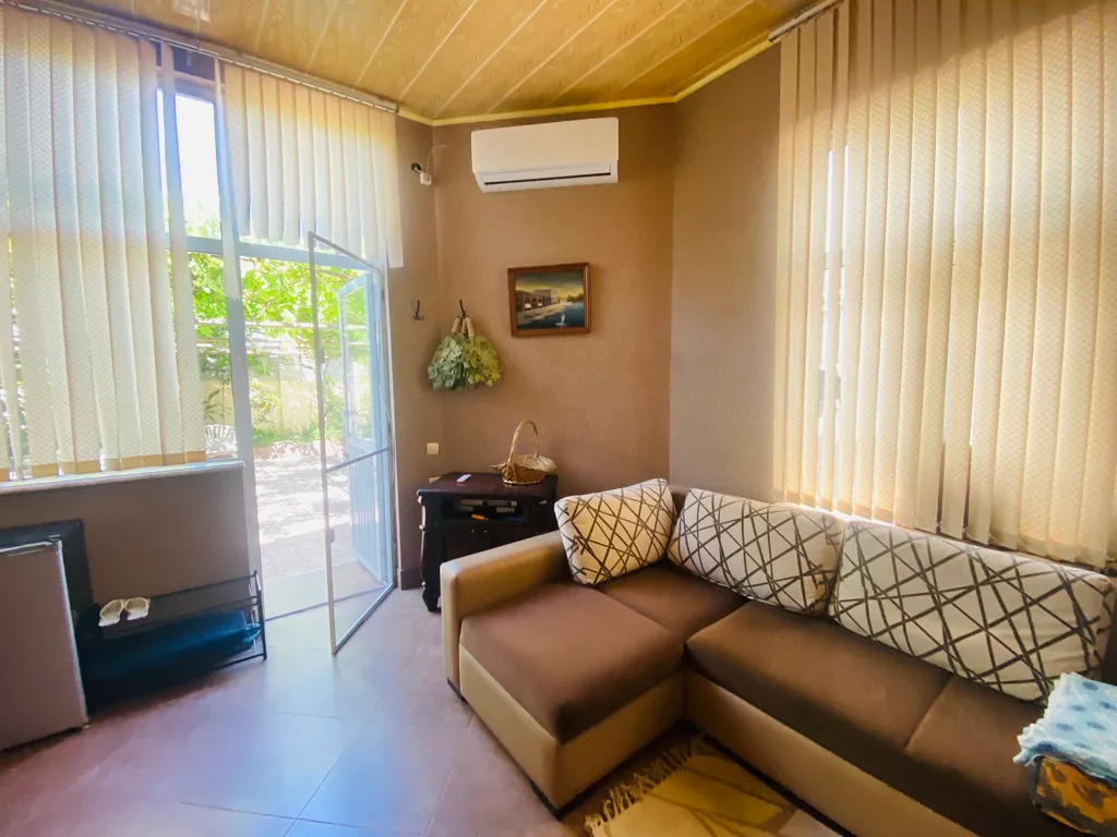 Grape house with sauna