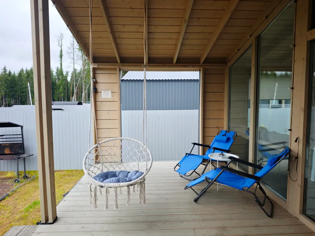 Уютный семейный дом с камином