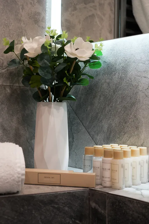 Студия Sea с балконом и боковым видом на море