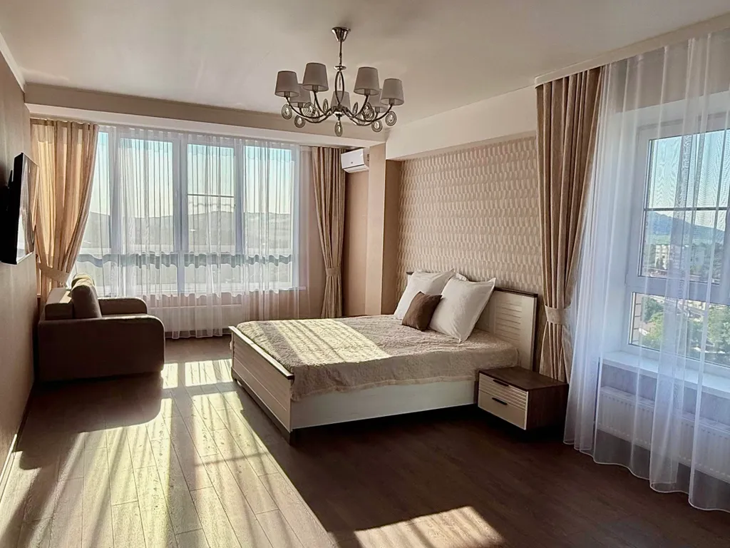 Квартира в новом доме с видом на горы — аренда посуточно в Железноводск