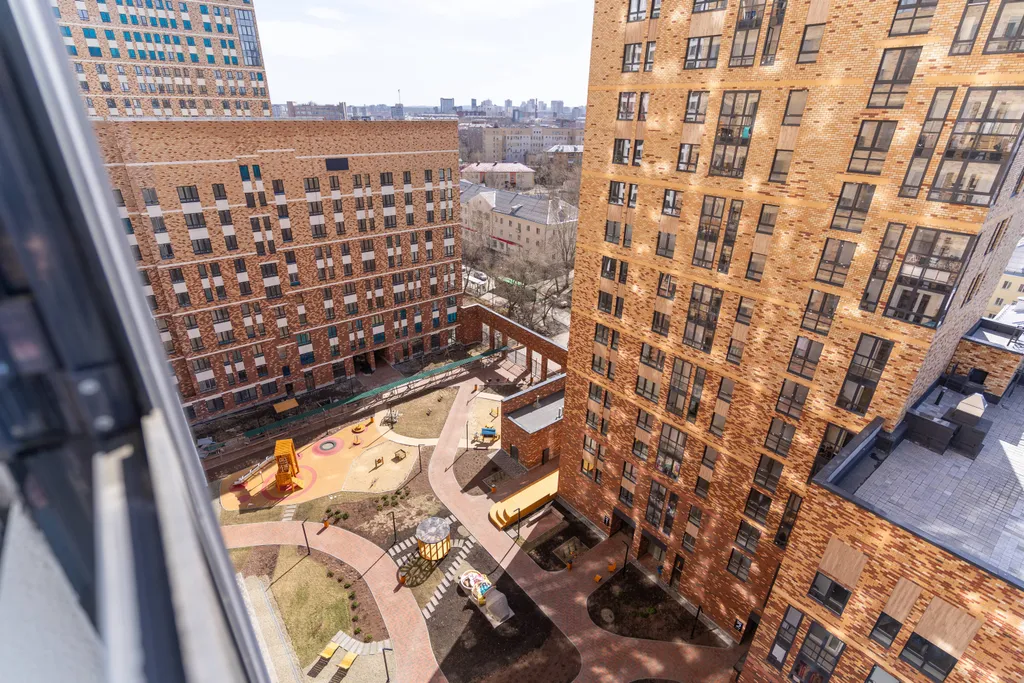 Квартира Квартира Нежная евродвушка в мятных тонах — Екатеринбург