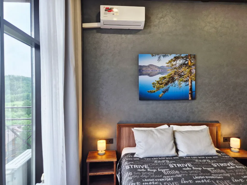 Захватывающий вид, панорамные окна и высокие потолки