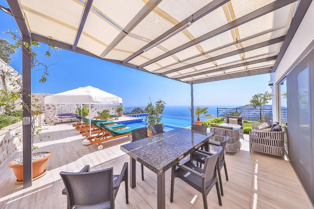 Вилла 1183 в Калкане 3+1 с подогреваемым бассейном