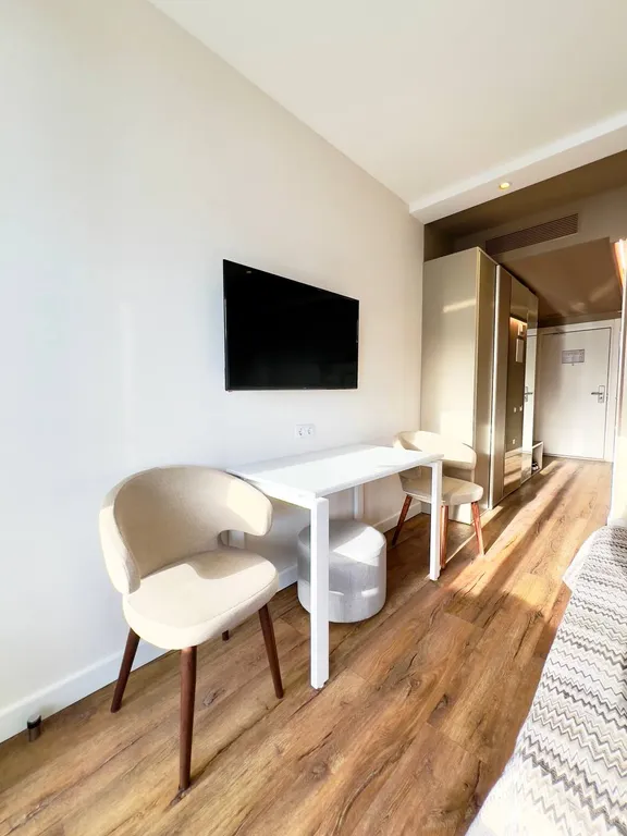 Alliance Palace, вид на закат, море и поющие фонтаны