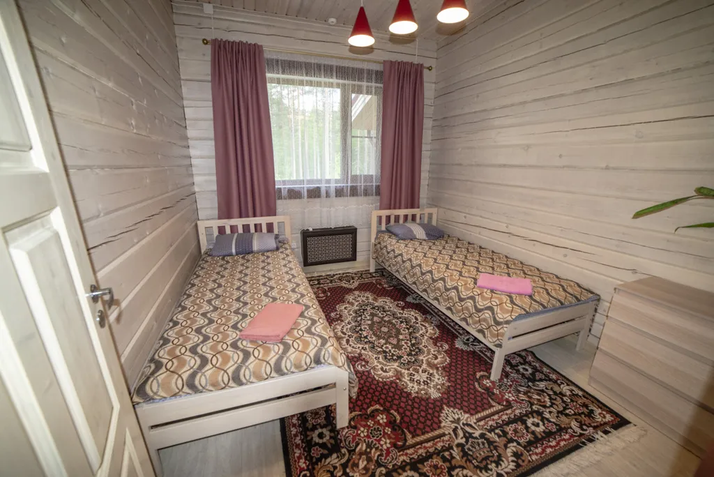 Уютный дом со всеми удобствами на берегу озера Верхнее Куйто