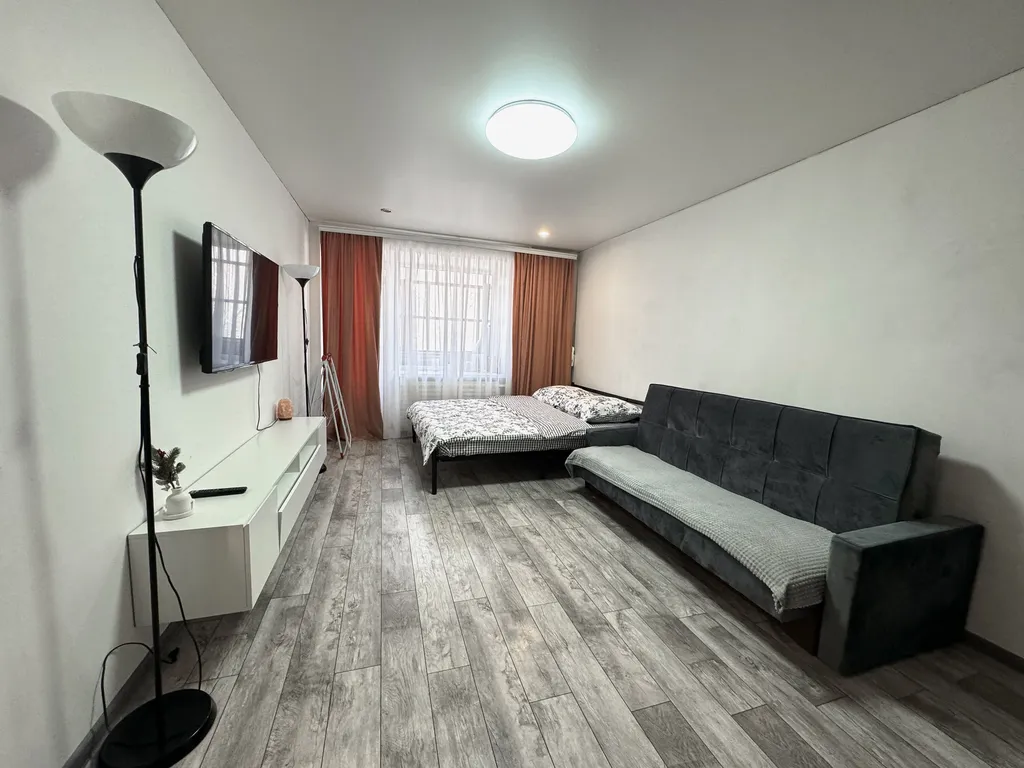 Уютная однокомнатная квартира с ремонтом