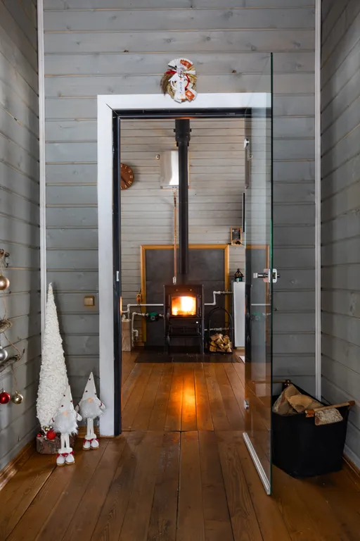 Шале с камином