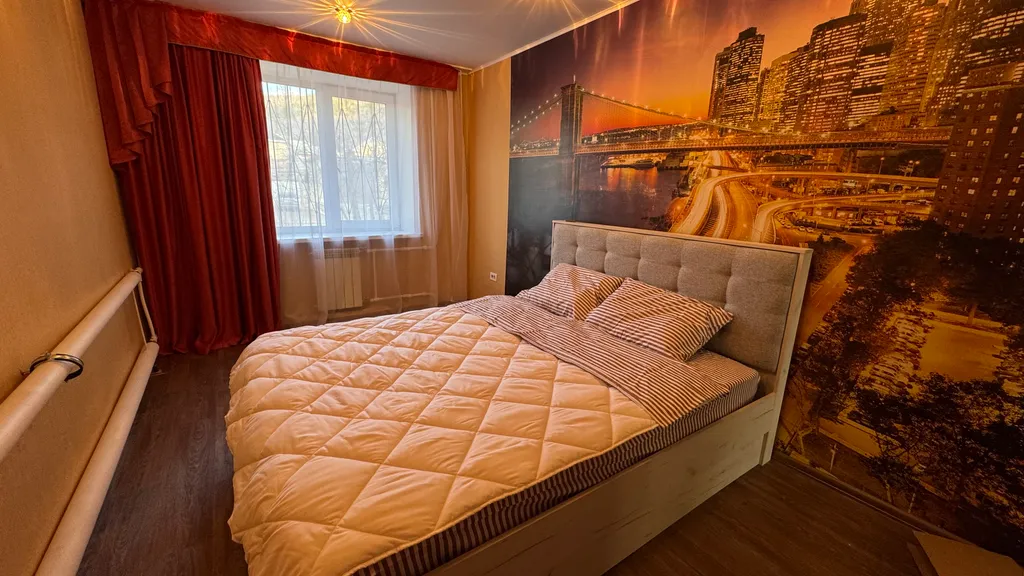 Теплая чистая двухкомнатная до 6 человек