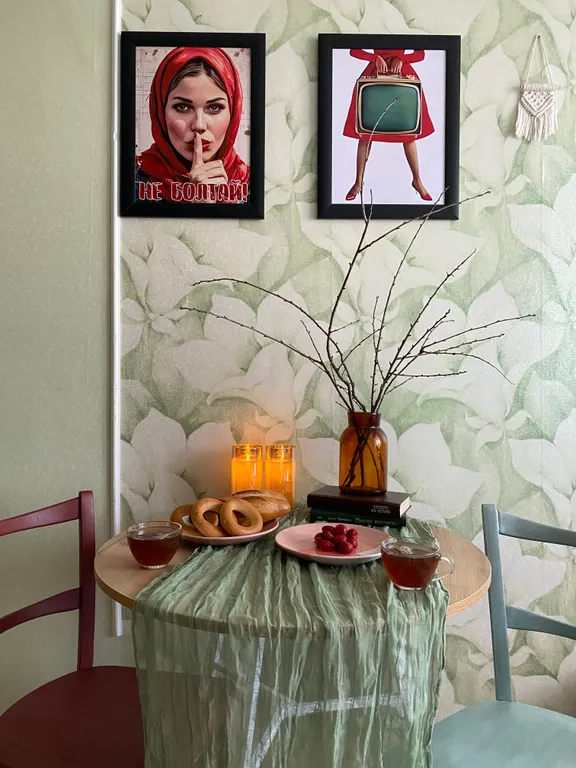 Просторная квартира с видом на город и парк