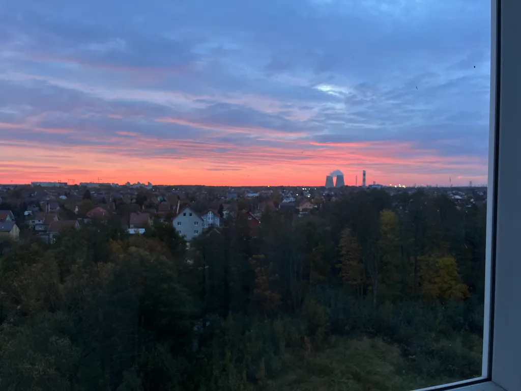 Квартира Уютная квартира с красивым видом из окна — Калининград