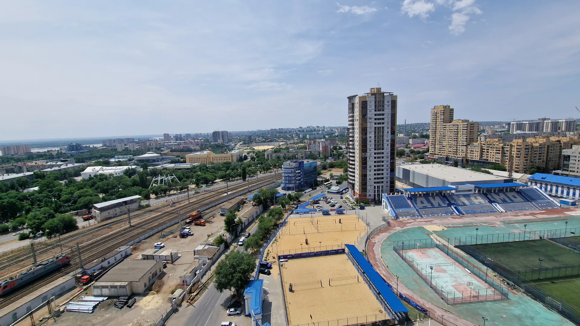 Вид с балкона