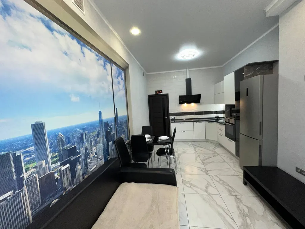 1-комнатная квартира с современным ремонтом