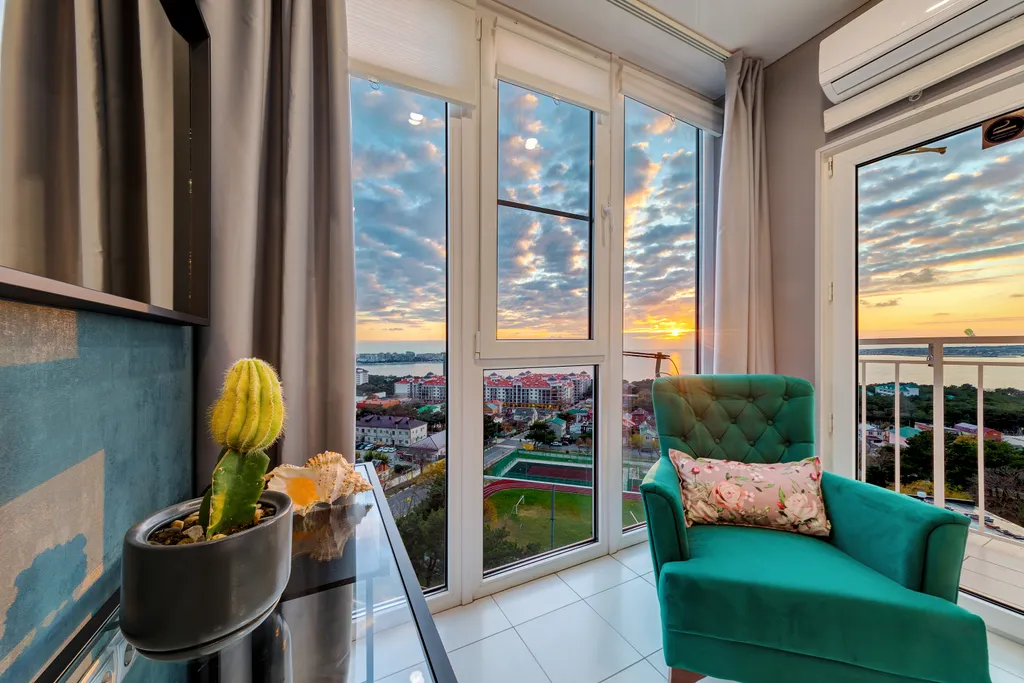 Квартира Aпaртаменты панорама & геленджик i family royal suite 2+2+2 гостя — Геленджик
