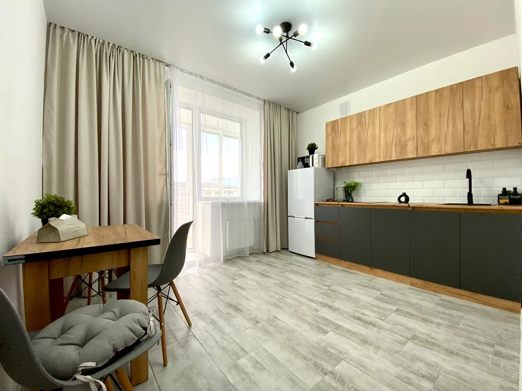 Большая квартира с красивым видом на город в новом ЖК