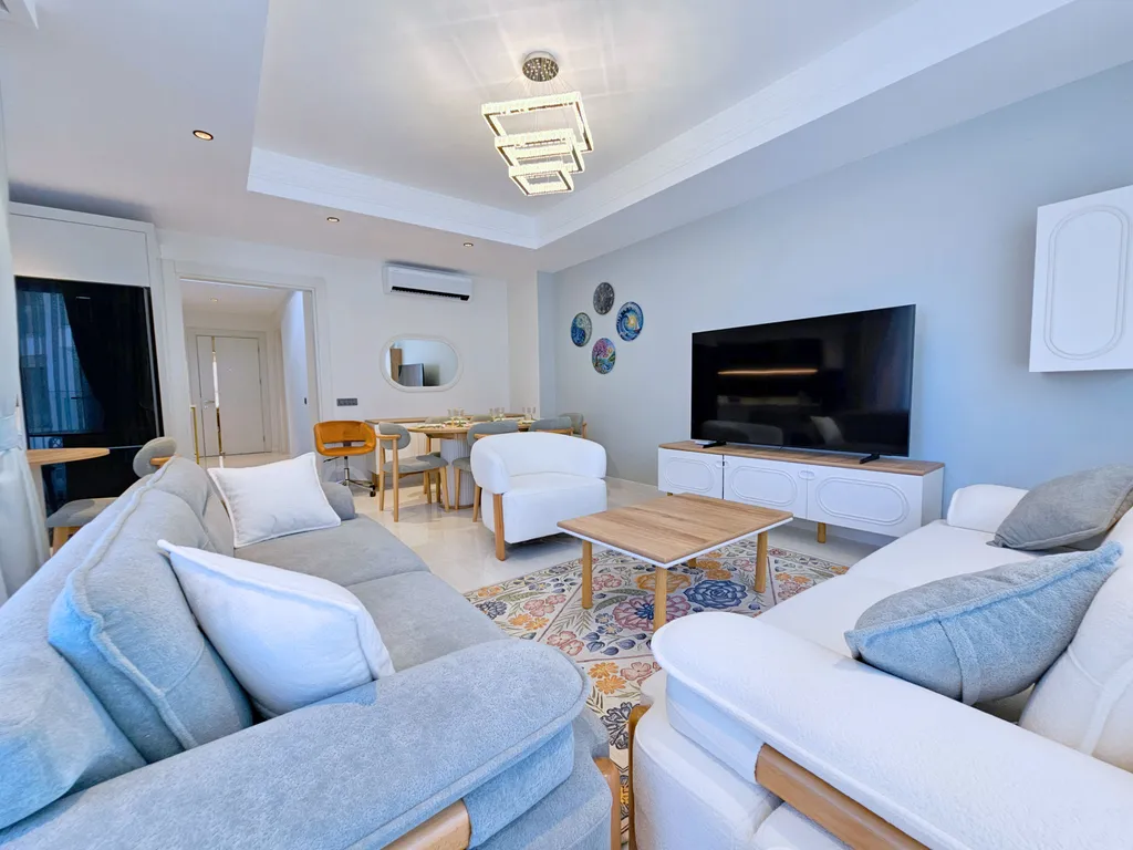 Большая квартира с 4 спальнями в комплексе с аквапарком 5 звёзд