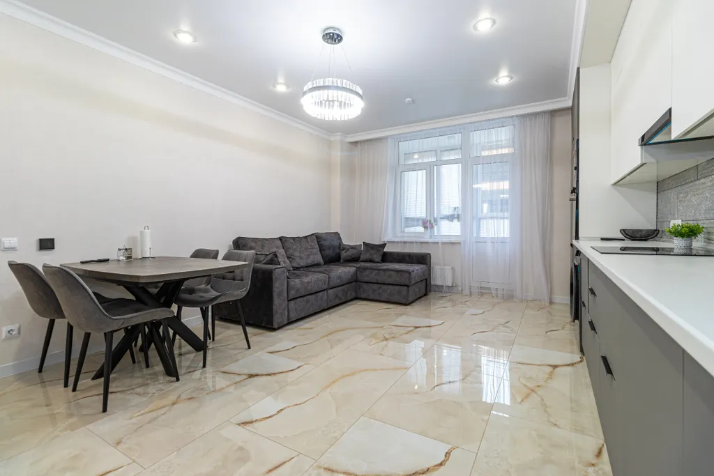 Просторная квартира в оживленном районе города