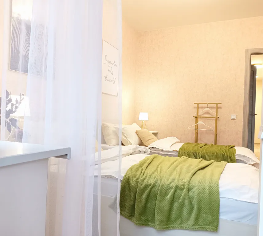 Апартаменты Goldy в центре с парковочным местом