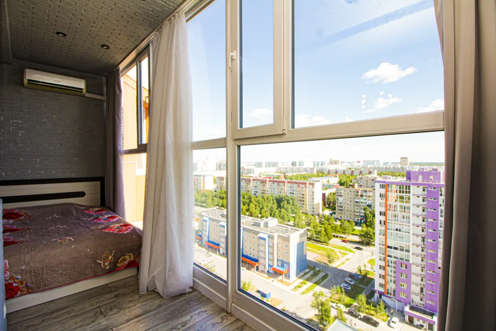 Уютная квартира с красивым видом на реку Обь