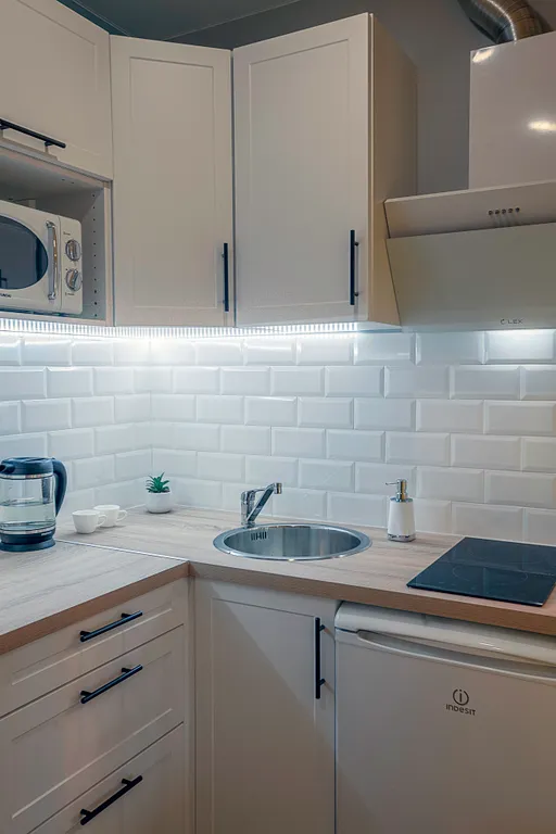 Квартира Квартира Жёлтая студия, оригинальный доступ в санузел — Волгоград