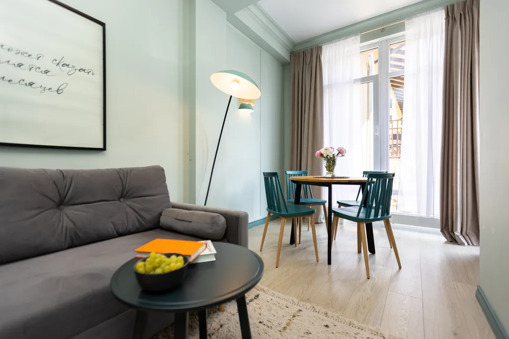 Дизайнерская квартира в центре Красной Поляны — аренда посуточно в Красная Поляна