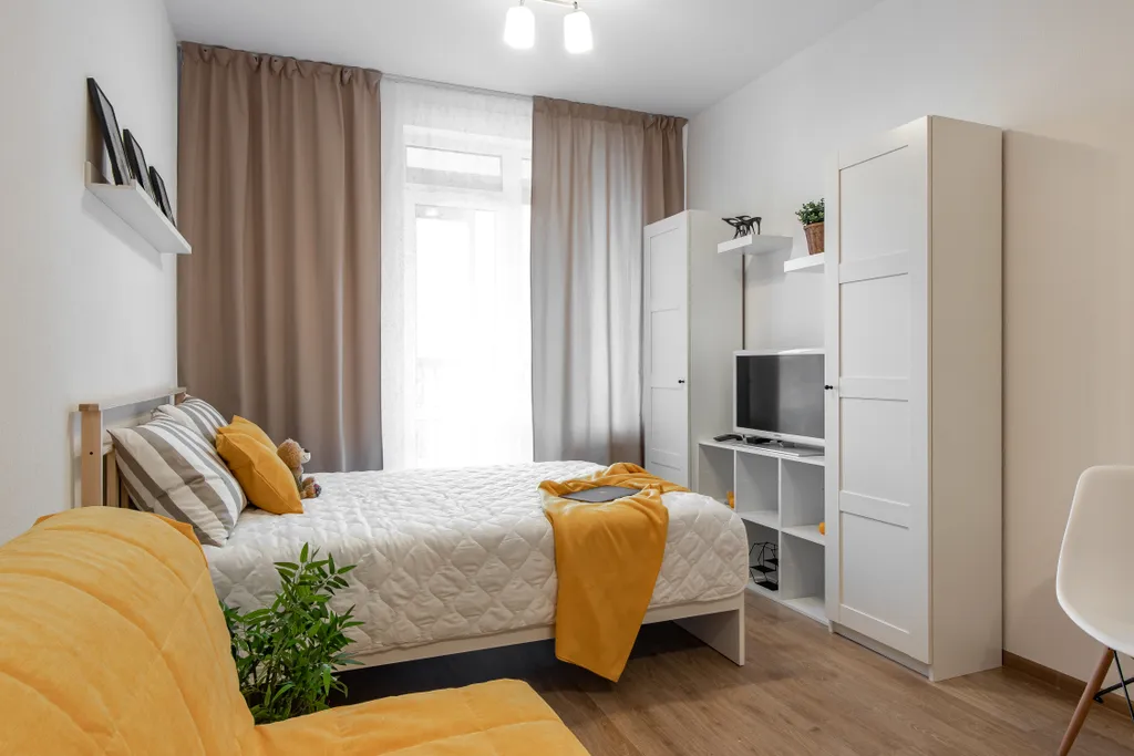 Квартира Квартира Friendly studio рядом с метро Лесная — Санкт-Петербург